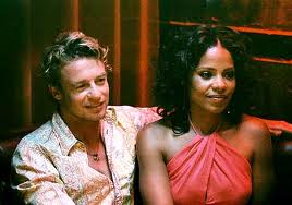 Simon Baker and Sanaa Lathan in "Something New"