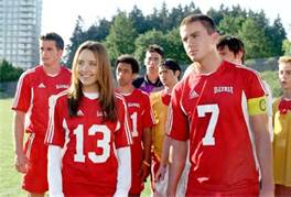 Amanda Bynes and Channing Tatum in "She's the Man."